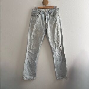 Vintage Levi's 501 Distressed Jeans Size 32 X 32